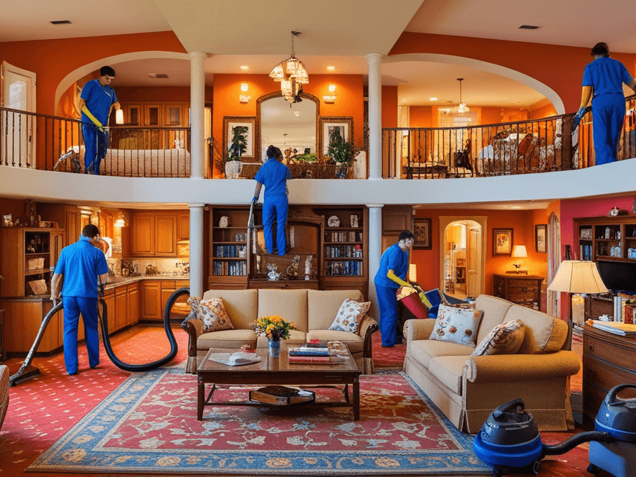 Villa and Duplex Cleaning upto 1000sqft